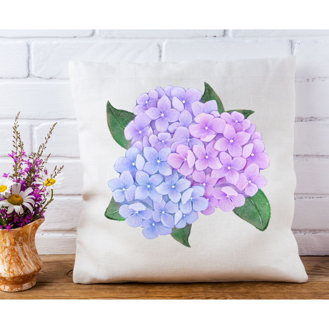 Enhance Your Home Décor with Versatile Hydrangea Flower Pillows