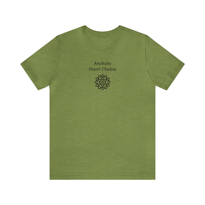 Anahata Symbol Heart Chakra Green T-Shirt, Chakra shirt, green t-shirt, yoga lover, inspiration shirt, meditation shirt