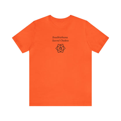 Svadhisthana Symbol Sacral Chakra Orange T-Shirt