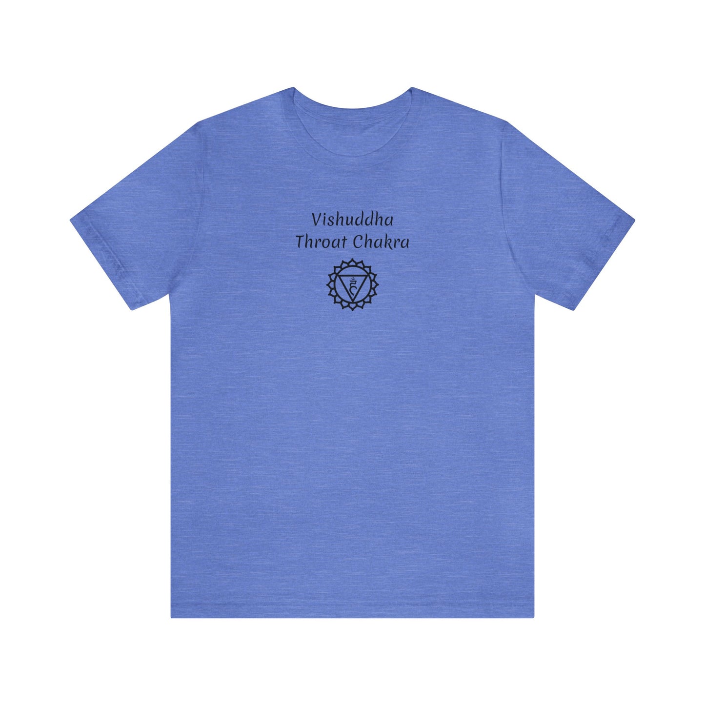 Vishuddha Symbol Throat Chakra Blue T-Shirt