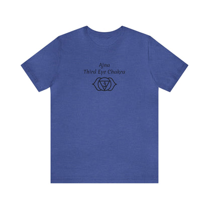 Ajna Symbol Third Eye Chakra Indigo T-Shirt