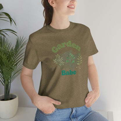 Garden Babe Shirt, Mama T-Shirt, Mothers Day Shirt, Mothers Day Gift, Plant Mom Shirt, Plant Lover Gift, Gardening Shirt, Botanical Tshirt