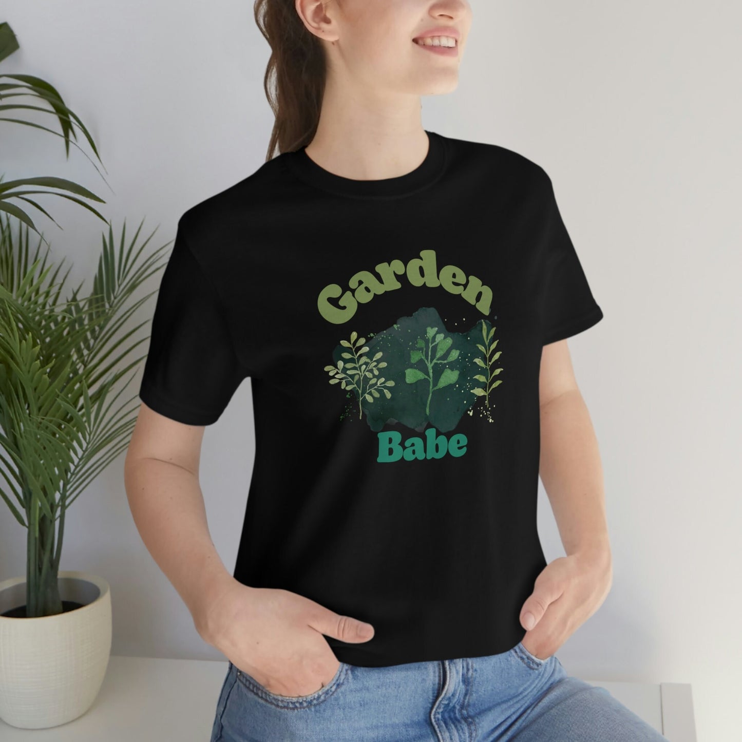 Garden Babe Shirt, Mama T-Shirt, Mothers Day Shirt, Mothers Day Gift, Plant Mom Shirt, Plant Lover Gift, Gardening Shirt, Botanical Tshirt