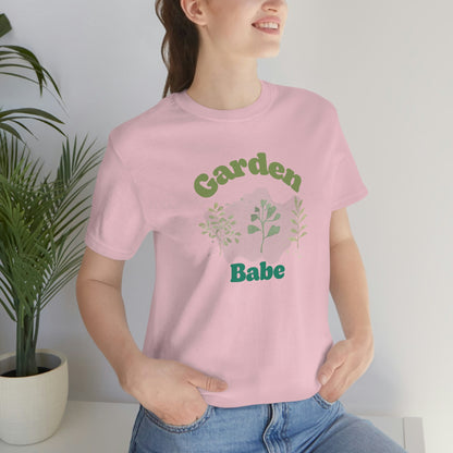 Garden Babe Shirt, Mama T-Shirt, Mothers Day Shirt, Mothers Day Gift, Plant Mom Shirt, Plant Lover Gift, Gardening Shirt, Botanical Tshirt