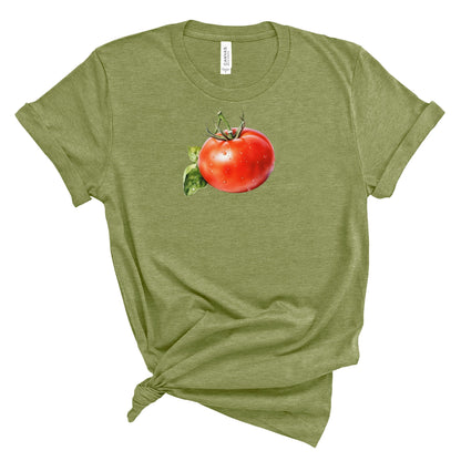 Garden Fresh: Tomato Watercolor Vegetable T-Shirt, Watercolor print, Vegetable t-shirt, Foodie Shirt