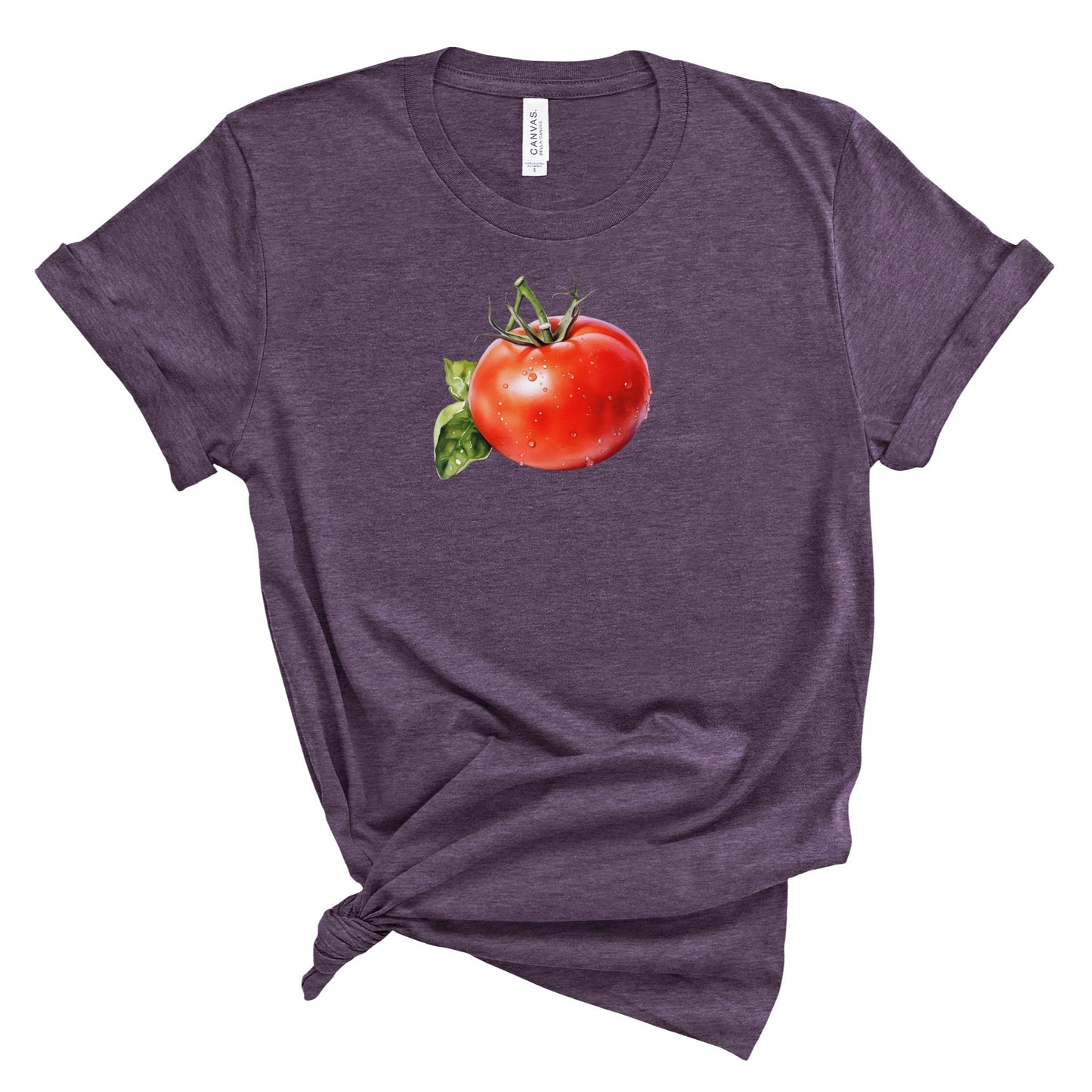 Garden Fresh: Tomato Watercolor Vegetable T-Shirt, Watercolor print, Vegetable t-shirt, Foodie Shirt