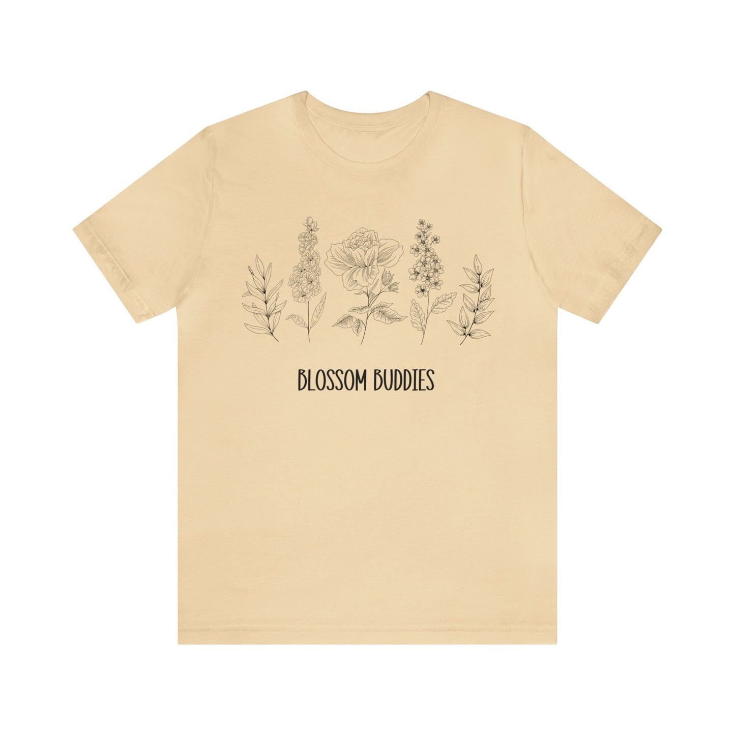 Blossom Buddies Botanical Gardening TShirt botanical tshirt fairycore shirt garden mom shirt wildflower shirt gift for mom