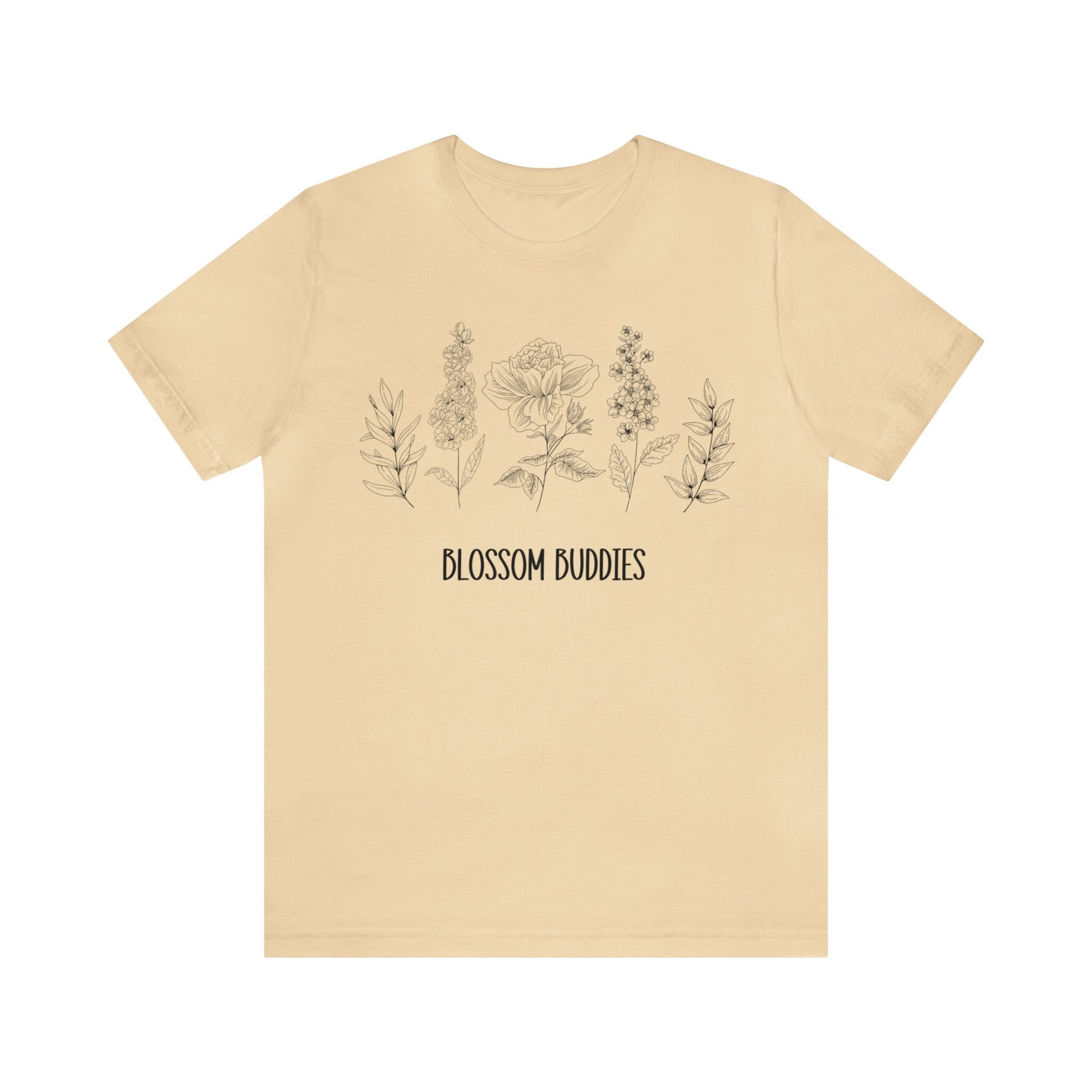 Blossom Buddies Botanical Gardening TShirt botanical tshirt fairycore shirt garden mom shirt wildflower shirt gift for mom