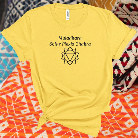 Manipura Symbol Solar Plexis Chakra Yellow T-Shirt