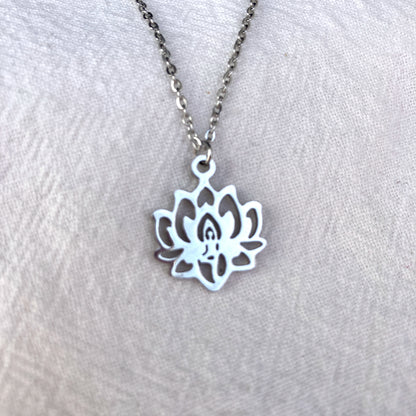 Lotus necklace