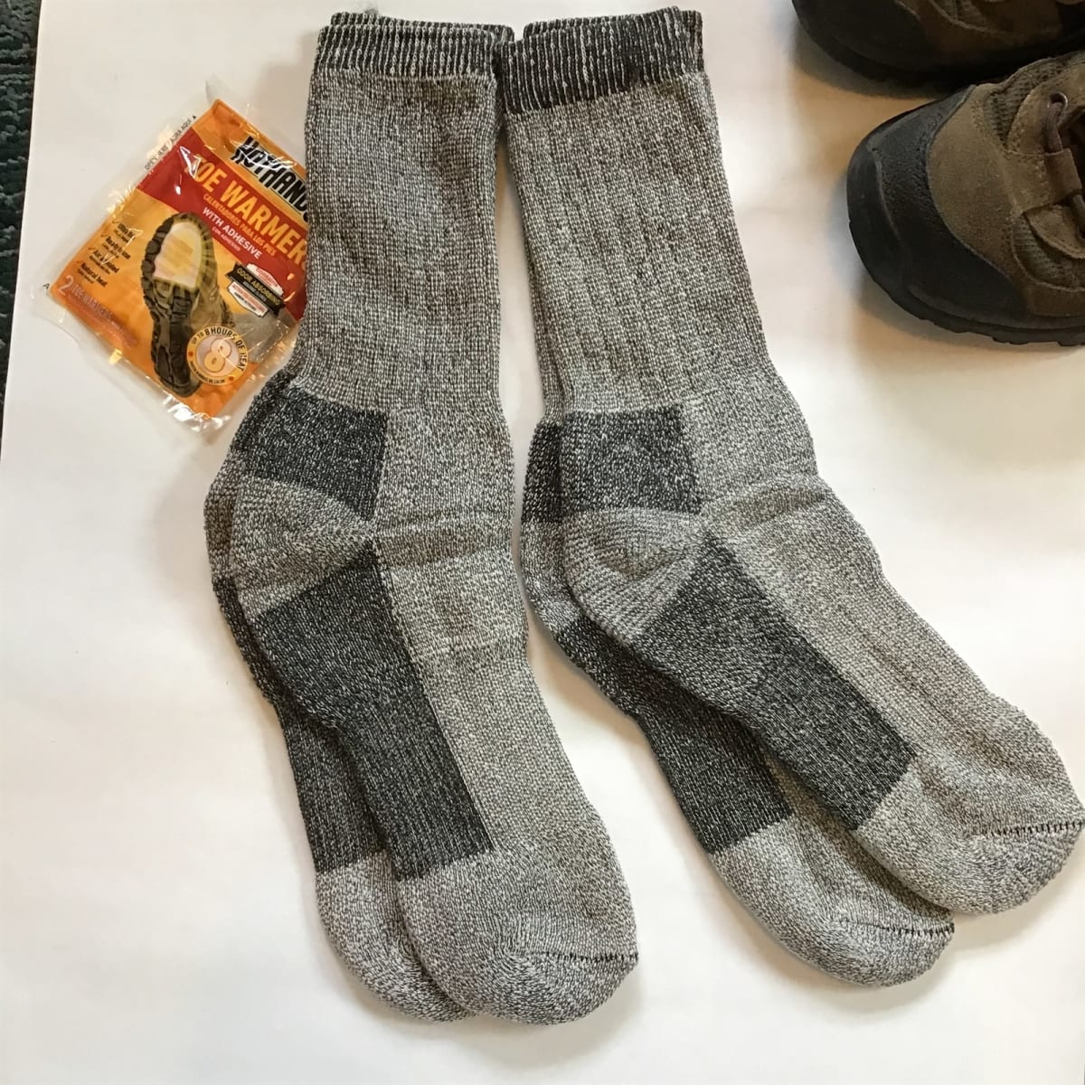 Wool Blend Skiing/Hiking Women Socks - 2-Pack Bundle with 1 pack