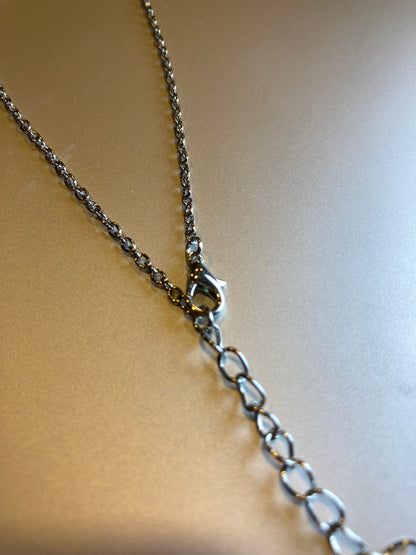 Chakra crystal necklace
